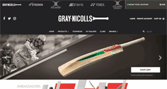 Desktop Screenshot of gray-nicolls.com.au